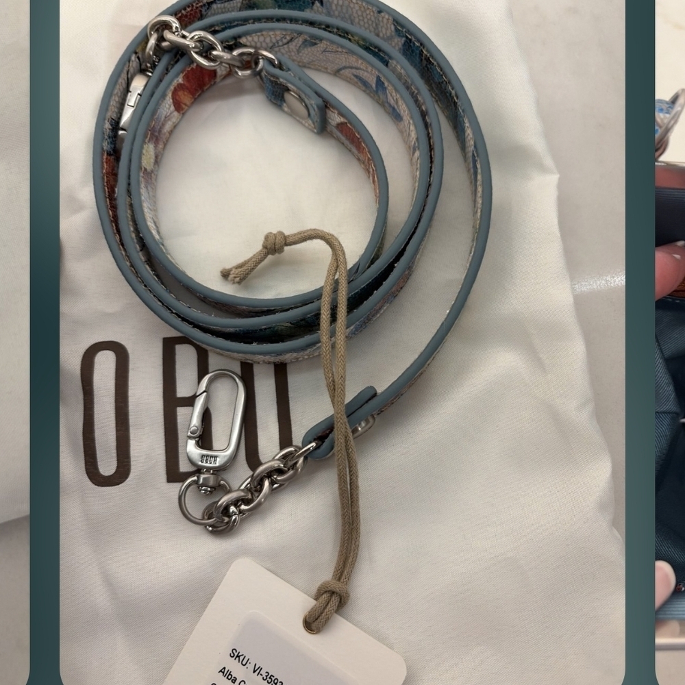 HOBO Floral Bag with Silver Accents. PRICED TO SELL - Picture 4 of 16